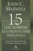 Cele 15 Legi Supreme ale dezvoltarii personale de John C. Maxwell  -Carti bune de citit